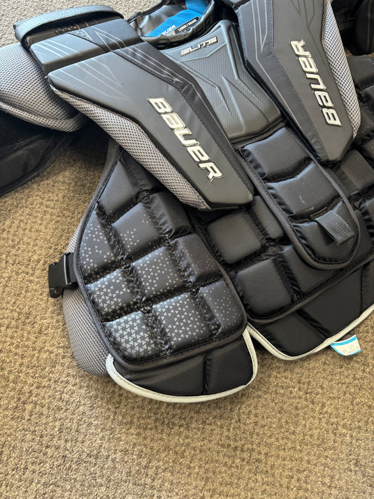 Slightly Used Bauer Elite Int. Hockey Goalie Chest Protector