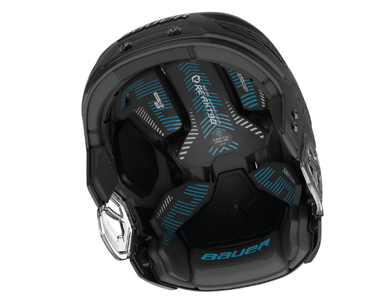 Load image into Gallery viewer, Bauer RE-AKT 90 Hockey Helmet Combo