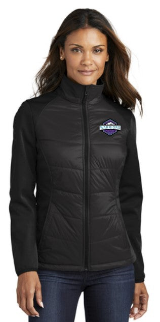 Load image into Gallery viewer, Warriors Lacrosse Hybrid Soft Shell Jacket