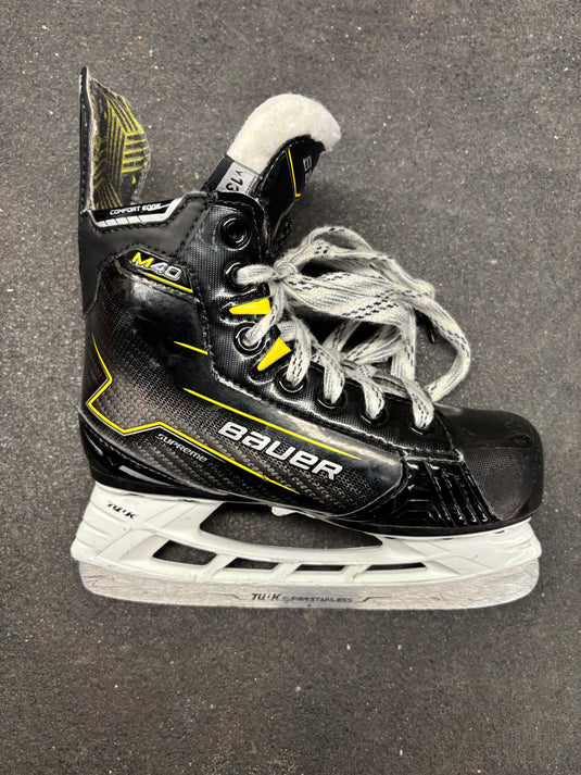 Used Bauer Supreme M40 YTH. 13d Hockey Skates