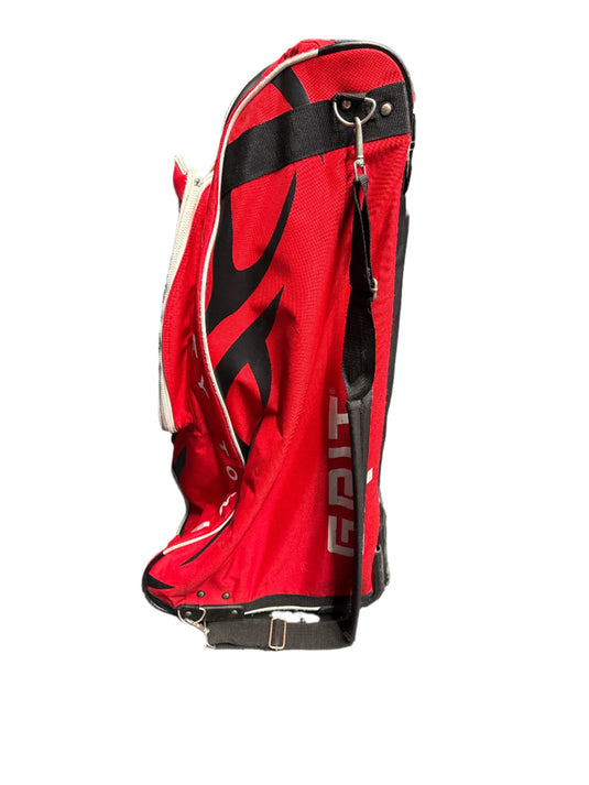 Used Grit HTFX Tower Red Jr. Hockey Bag