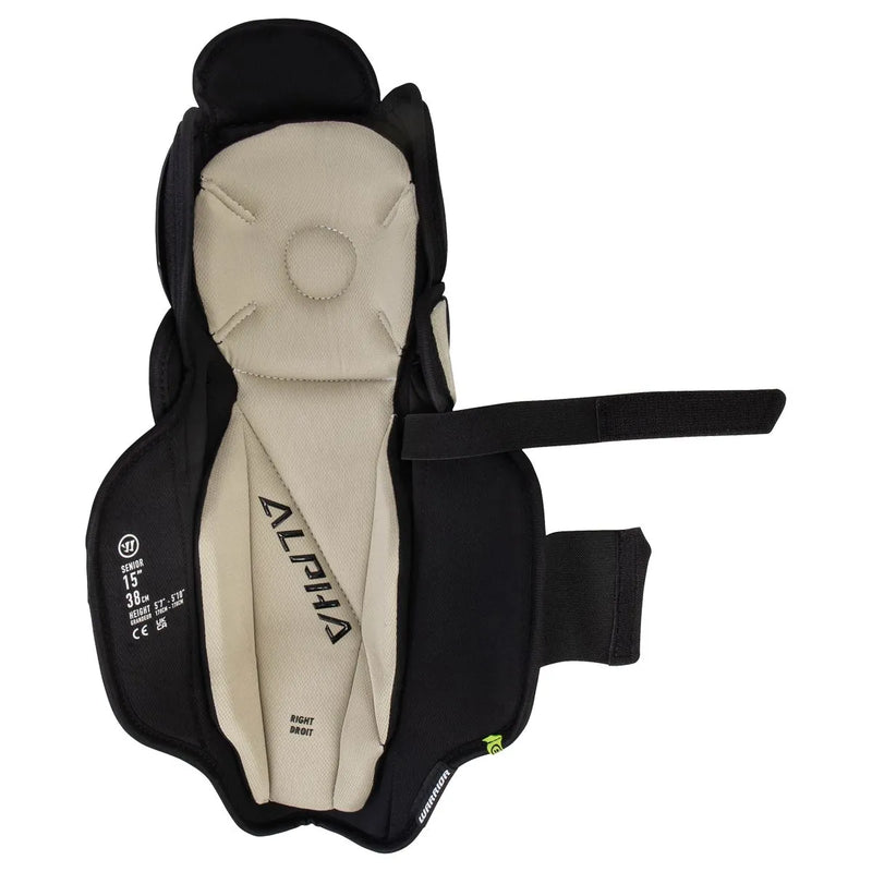 Load image into Gallery viewer, Warrior Alpha Lite Senior Hockey Shin Guards
