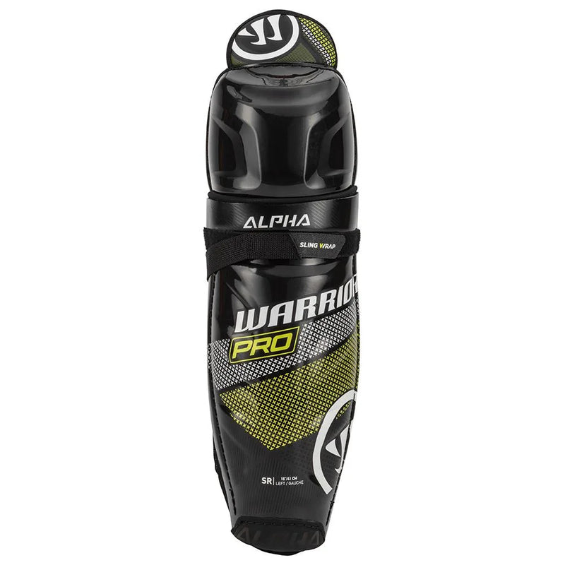 Load image into Gallery viewer, Warrior Alpha Pro Junior Hockey Shin Guards
