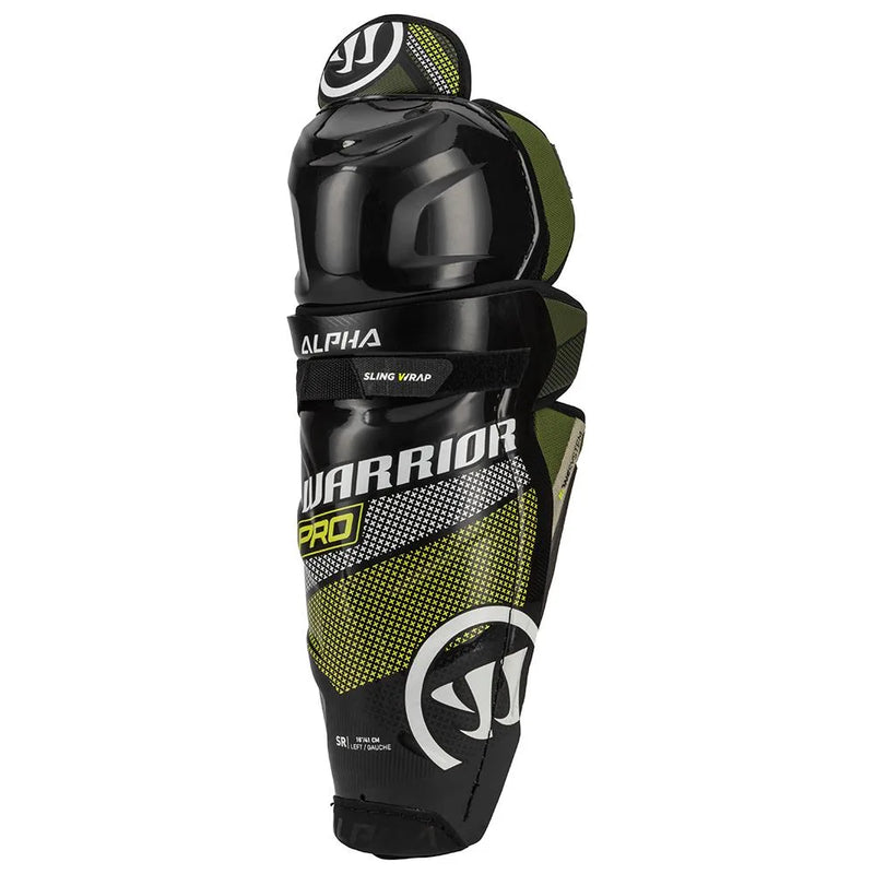 Load image into Gallery viewer, Warrior Alpha Pro Junior Hockey Shin Guards