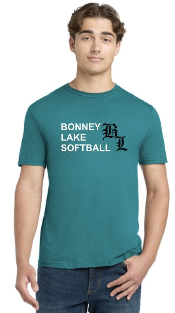 Load image into Gallery viewer, Bonney Lake Softball Softstyle Cotton Adult Tshirt