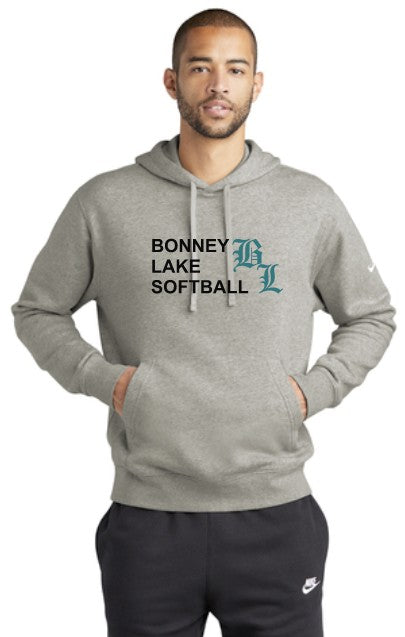Load image into Gallery viewer, Bonney Lake Softball Mens Nike Club Fleece Hoodie