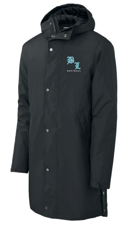 Load image into Gallery viewer, BL Softball Waterproof Insulated Sideline Parka