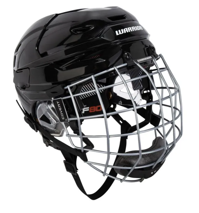 Load image into Gallery viewer, Warrior Covert CF80 Hockey Helmet Combo