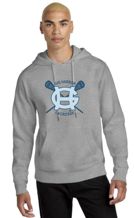 Load image into Gallery viewer, GH Lacrosse Perfect Weight Hoodie (Crossing Sticks Logo)