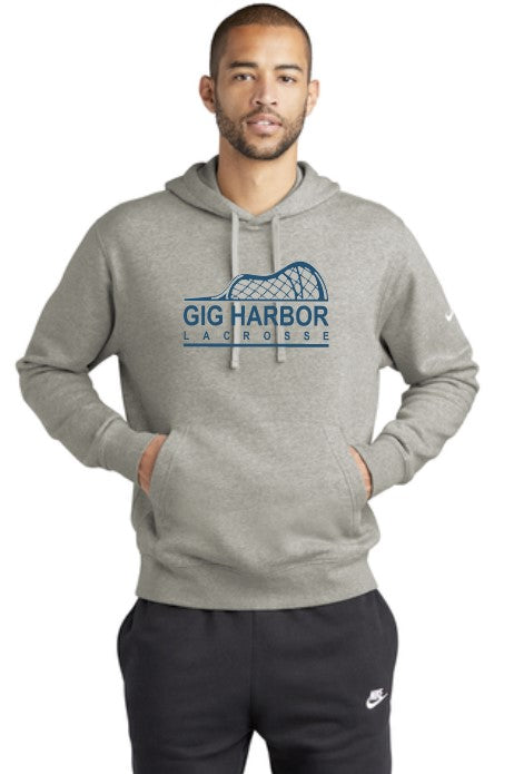 Load image into Gallery viewer, GH Lacrosse Nike Club Fleece Pullover (Stick Logo)