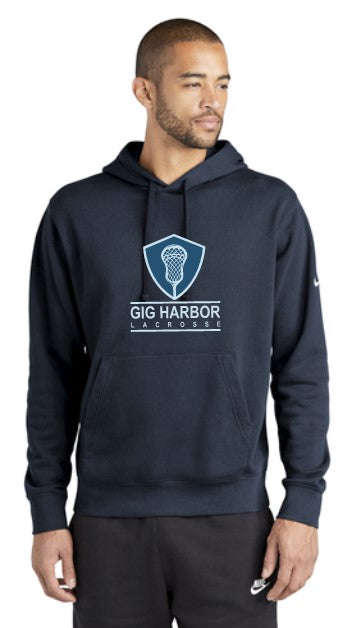Load image into Gallery viewer, GH Lacrosse Nike Club Fleece Pullover (Shield Logo)