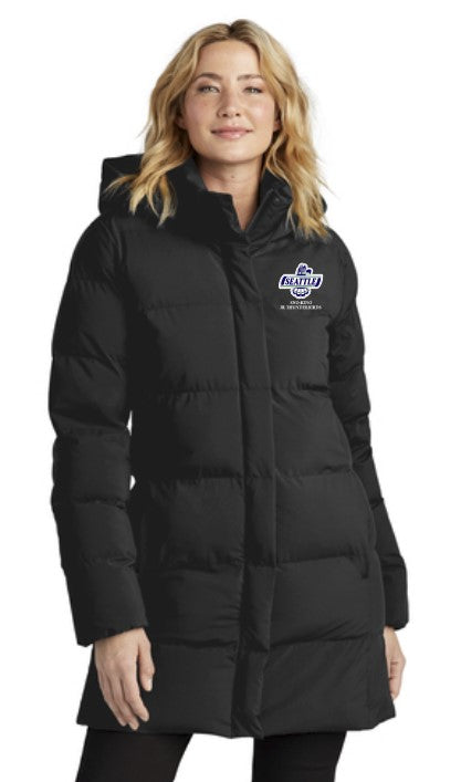 Load image into Gallery viewer, Sno-King Jr Thunderbirds Ladies Puffy Parka