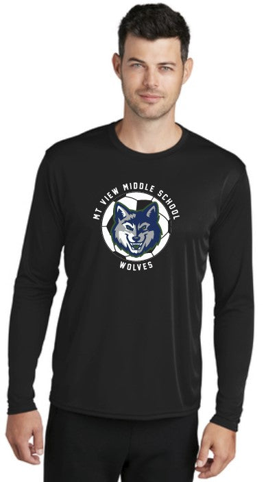 Load image into Gallery viewer, Mt View Soccer Performance Long Sleeve Tshirt