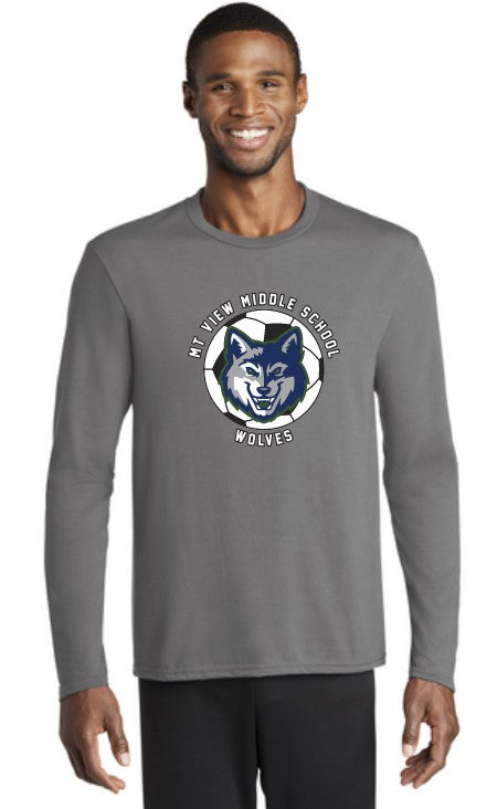 Load image into Gallery viewer, Mt View Soccer Performance Long Sleeve Tshirt