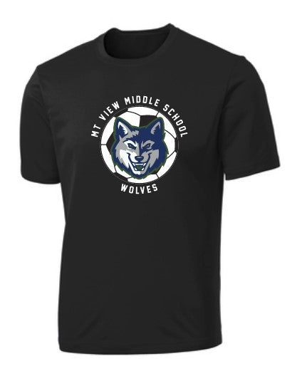 Load image into Gallery viewer, Mt View Soccer Performance Short Sleeve Tshirt