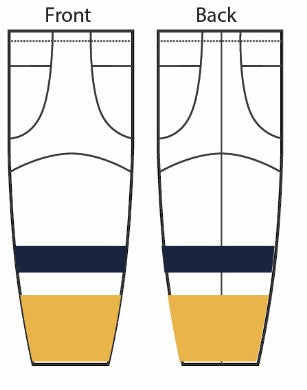 Load image into Gallery viewer, Northmen RHL White Sublimated Hockey Socks