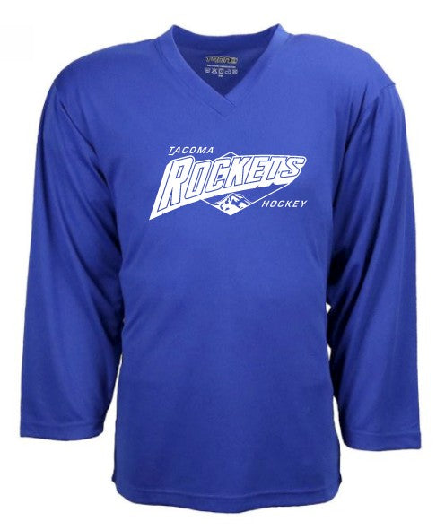 Load image into Gallery viewer, Tacoma Rockets Mountain Logo Solid Practice Jersey