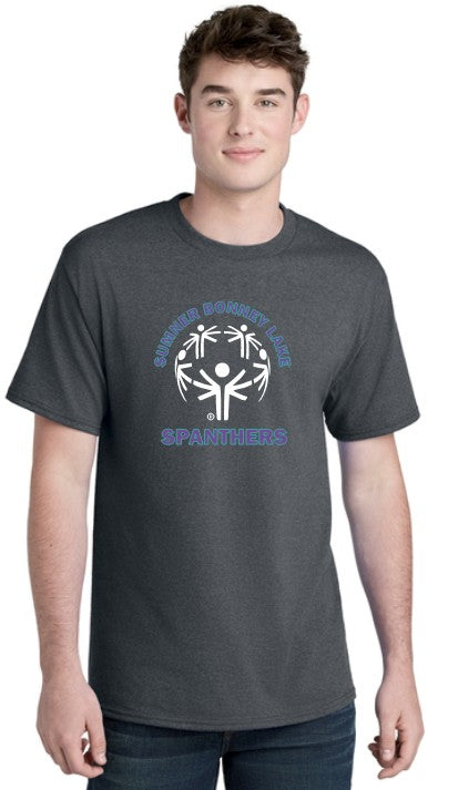 Load image into Gallery viewer, Spanthers Special Olympics Adult Cotton Blend Tshirt