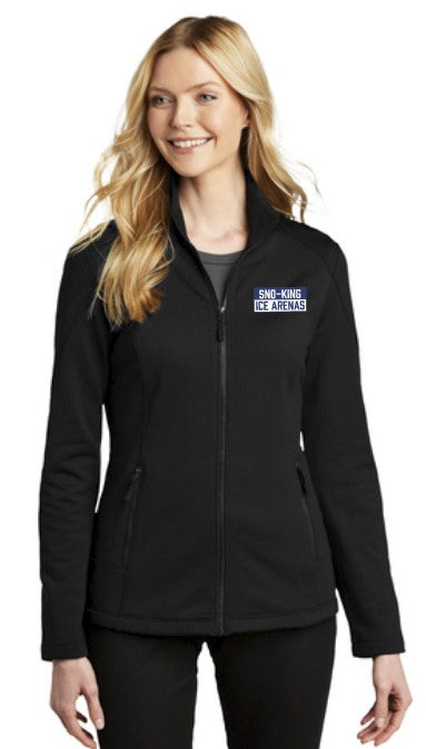 Load image into Gallery viewer, SKIS Ladies Grid Fleece Jacket