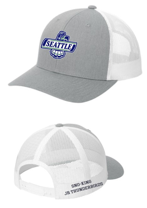 Load image into Gallery viewer, Sno-King Jr Thunderbirds Snapback Trucker Cap