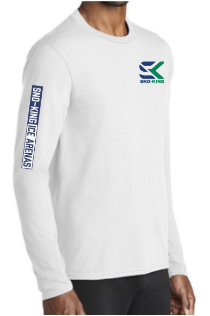 SKIS Long Sleeve Performance Tshirt SK Logo