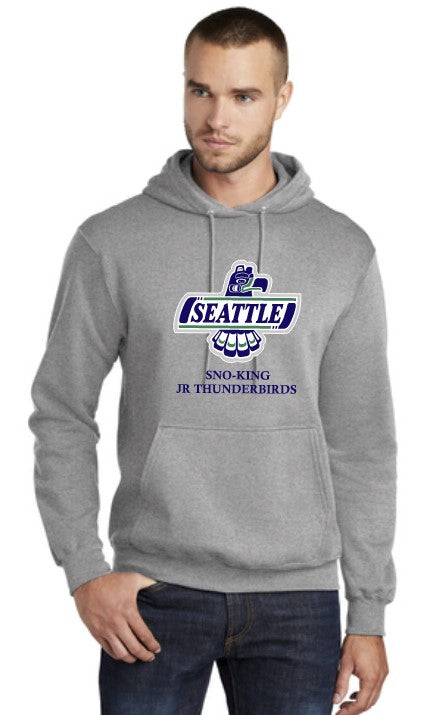 Load image into Gallery viewer, Sno-King Jr. Thunderbirds Adult Cotton/Poly Hoodie