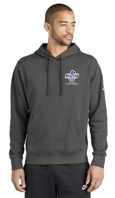Load image into Gallery viewer, Sno-King Jr Thunderbirds Adult Nike Club Fleece Pullover Hoodie