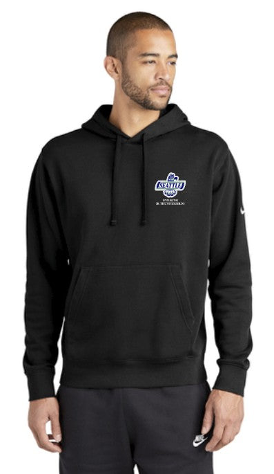 Load image into Gallery viewer, Sno-King Jr Thunderbirds Adult Nike Club Fleece Pullover Hoodie