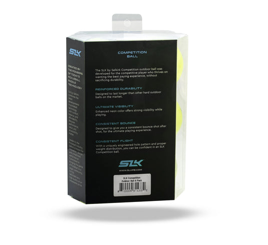 Selkirk SLK Competition Outdoor Pickleballs 6 Pack