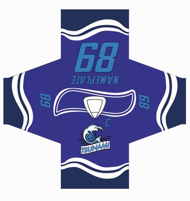 Load image into Gallery viewer, Tsunami Sublimation Custom Hockey Jersey