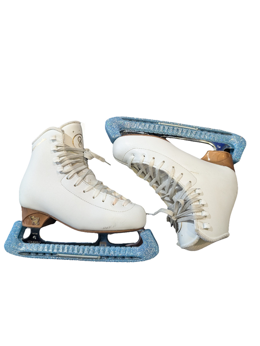 Used Risport Scott Hamilton 235mm Ladies Figure Skates