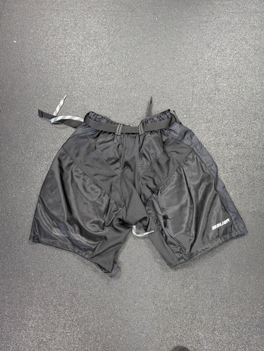 Used Bauer Hockey Pants Shell Black JR. XL