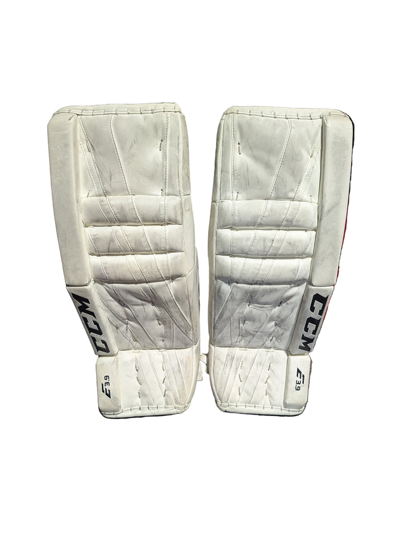 Load image into Gallery viewer, Used CCM E-Flex E3.9 29+1" Intermediate Goalie Leg Pads