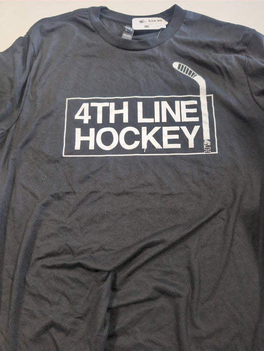4th Line Hockey Wordmark Graphic Shirt