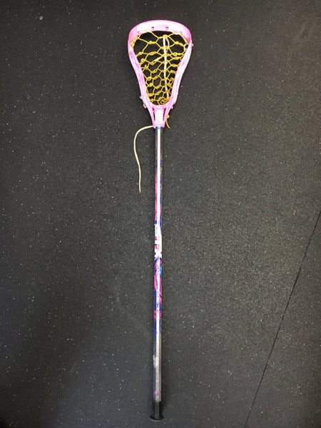 Brine 30 In. Lacrosse Sticks & Ball Combo Set - Pink 