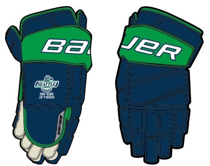 Bauer hockey gloves shops