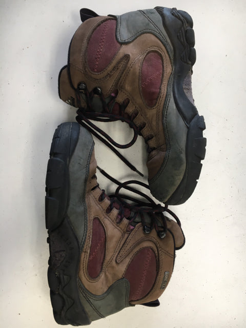 Montrail Terra-Flex Brown 7.5 Womens Used Hiking Boots  display picture 2
