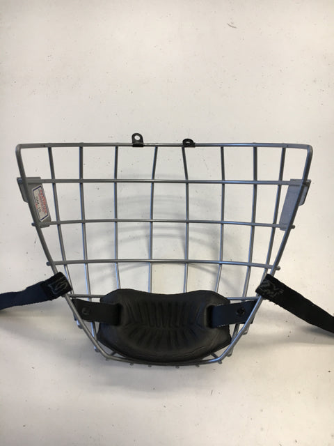 Used CCM FM06 Silver Sr Size Specific Large Cage/Visor