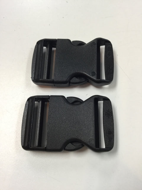 A&R Goalie Pad Buckles 2 Pack Black Size 1.5