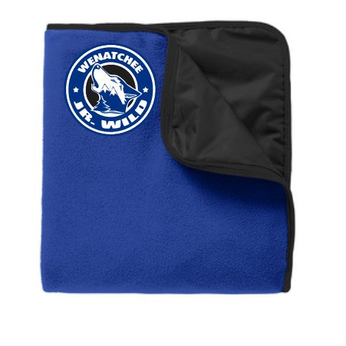 Wenatchee Jr Wild Travel Fleece/Poly Blanket