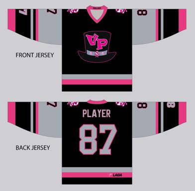 Load image into Gallery viewer, VooDoo Puckers Dark Sublimation Jerseys