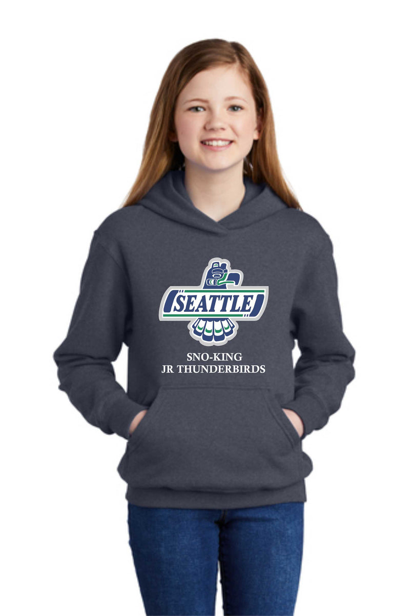Load image into Gallery viewer, Sno-King Youth Cotton/Poly Hoodie
