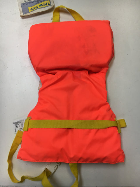 Used W/ Tags Stearns Orange Child Small Life Vest