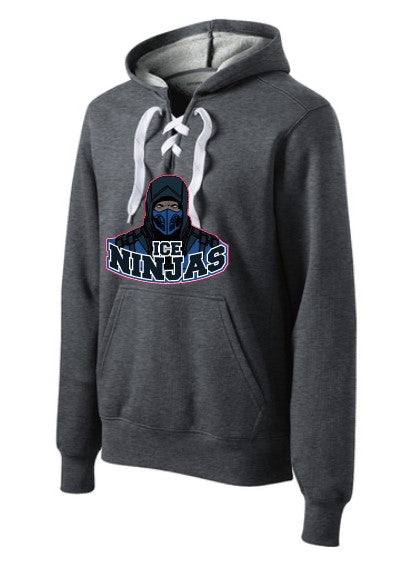 Load image into Gallery viewer, Ice Ninjas RHL Hockey Lace Hoodie