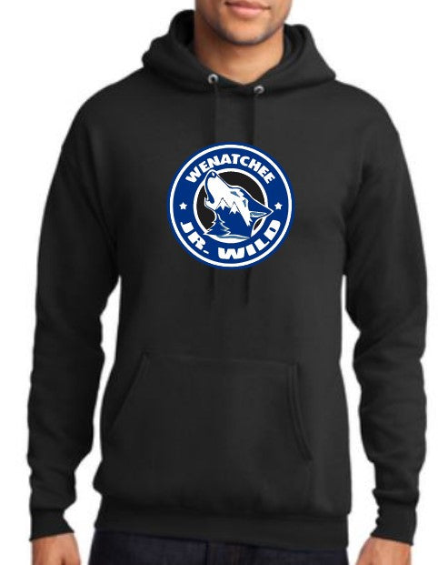 Wenatchee Jr Wild Adult Cotton Hoodie