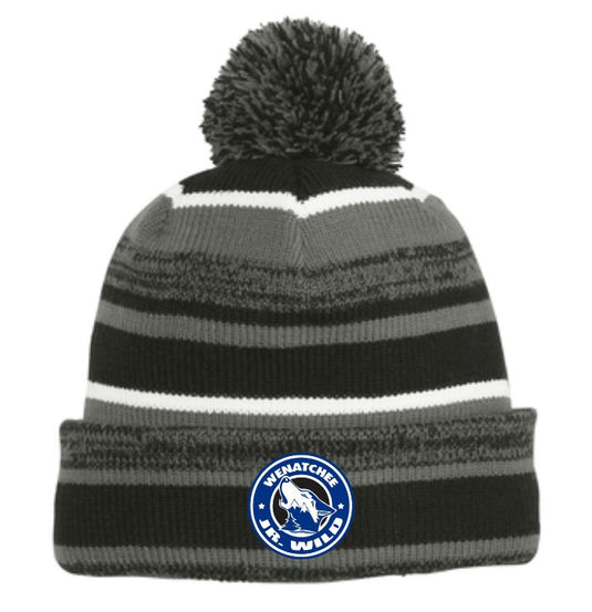 Wenatchee Jr Wild New Era Pom Beanie