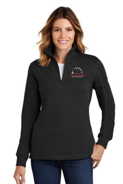 Load image into Gallery viewer, WSHC Ladies 1/4 Zip Fleece Sweatshirt