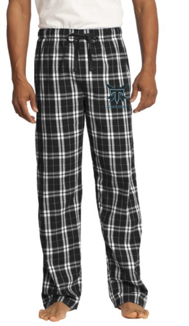 Load image into Gallery viewer, Tacoma Rockets Plaid Adult Flannel Pant