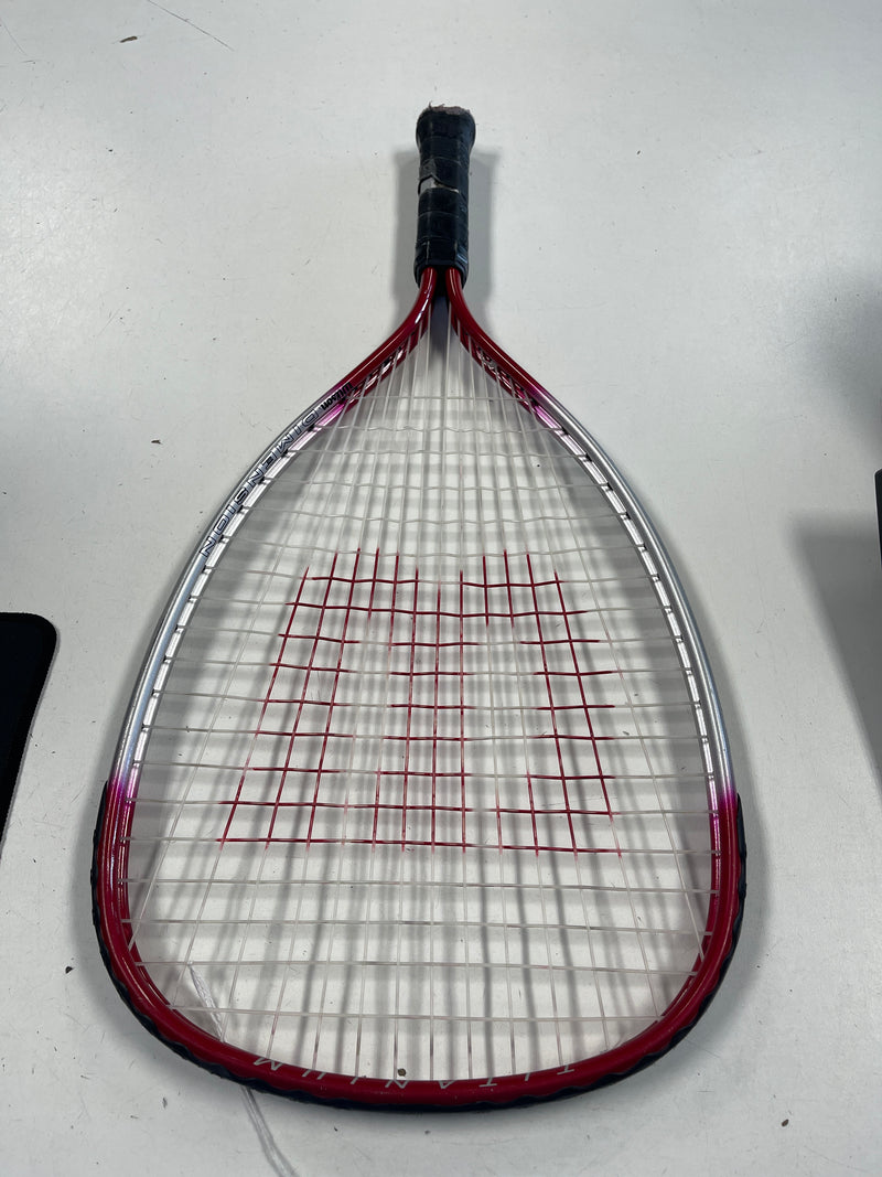 Load image into Gallery viewer, Used Wilson Dimension Racquetball Racquet
