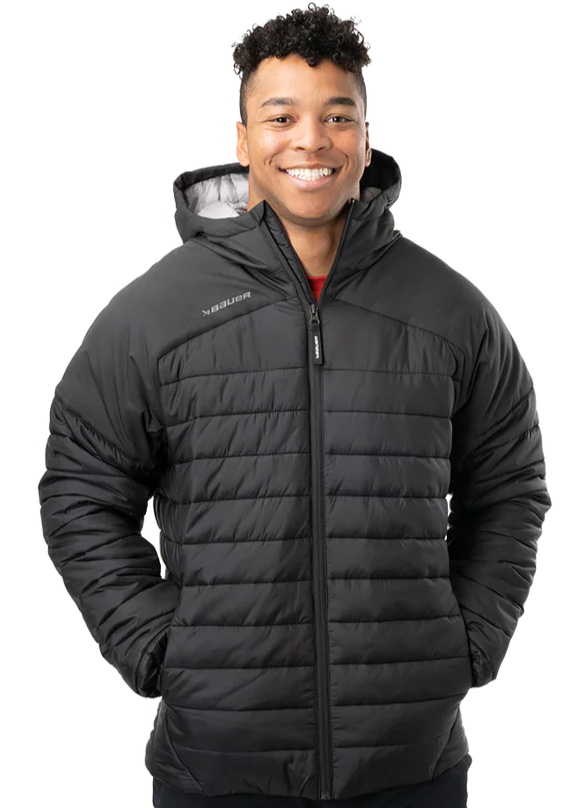 Load image into Gallery viewer, Bauer Supreme S24 Sr. Hooded Puffer Jacket w/Logo
